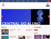 Tablet Screenshot of dombosco-sr.com.br